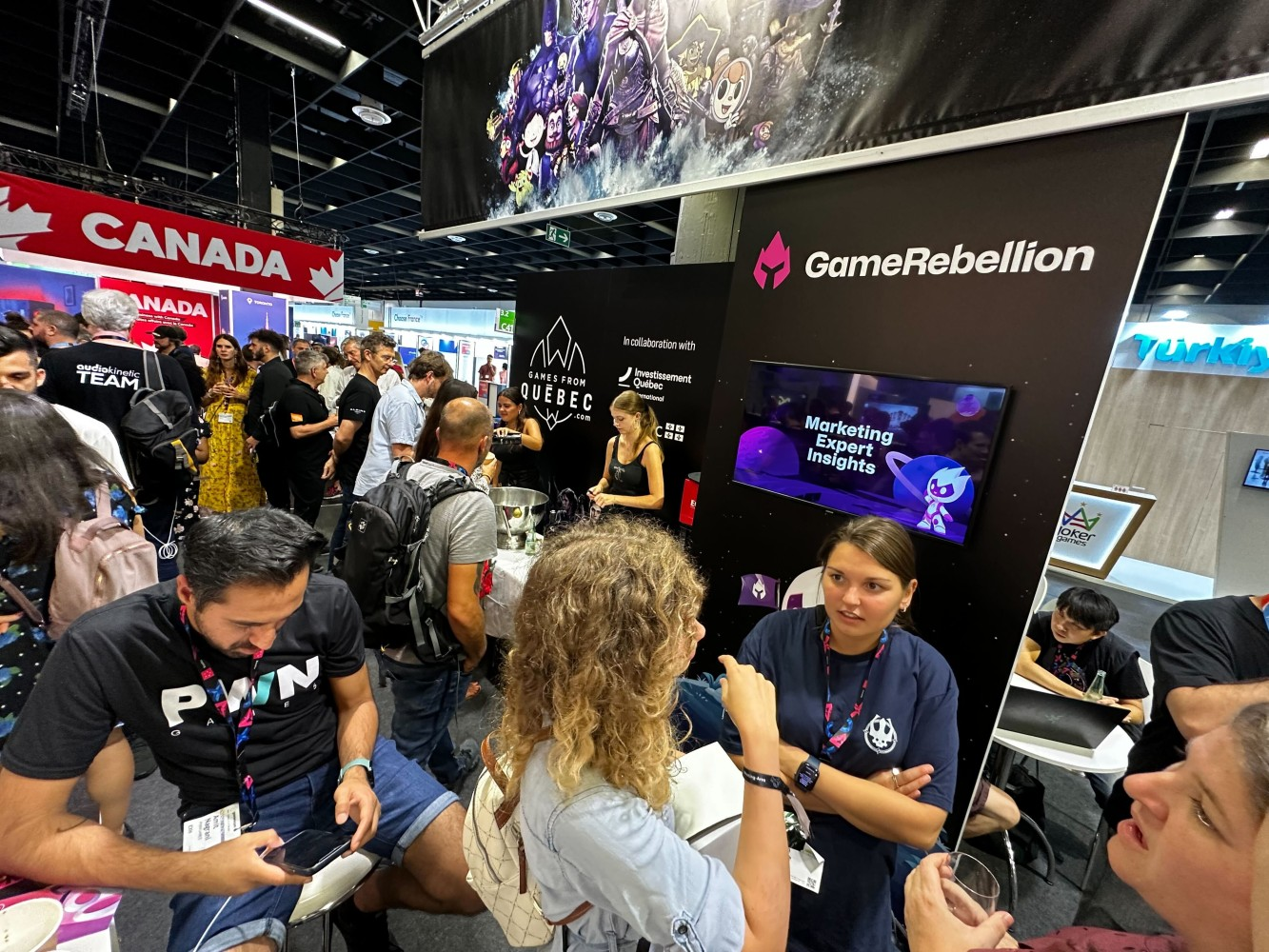 GameRebellion Booth Gamescom2024